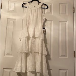 Never worn White Tommy Hilfiger Size 8 Dress
